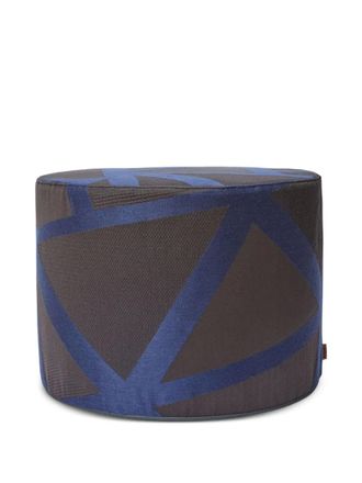 Missoni Home Nastri Relief kruk (40 cm x 30 cm) - Bruin