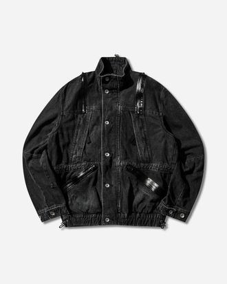 sacai Men s Denim Blouson Black