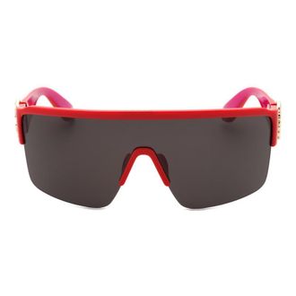 Roberto Cavalli SRC037M09RV Shield Full Rim Sunglasses - Red