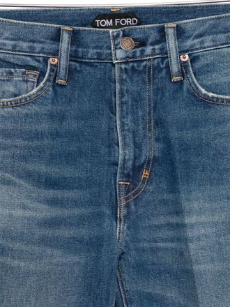 Tom Ford Womens Jeans Blue Cotton