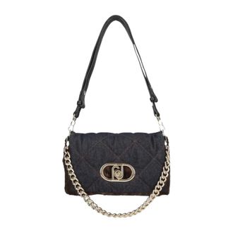 Liu Jo M Crossbody - Dames - Schoudertassen - Blauw - ONE Size - Denim - Tassen