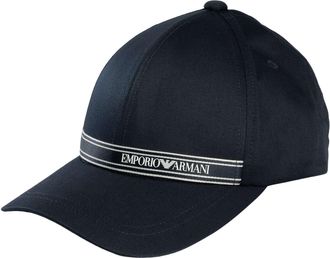 Emporio Armani Merkstreep Pet, Blauw