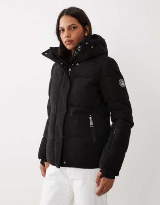 Dare 2B Allure giacca impermeabile imbottita in corduroy nero
