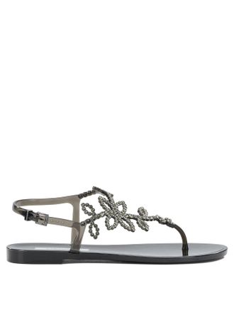 Menghi Galatea Jelly niedrige Sandalen