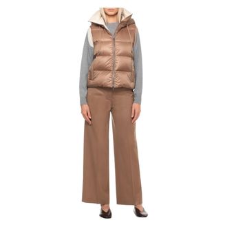 PESERICO Piumino Trapuntato Senza Maniche - - Jackets - Donna - Marrone - M