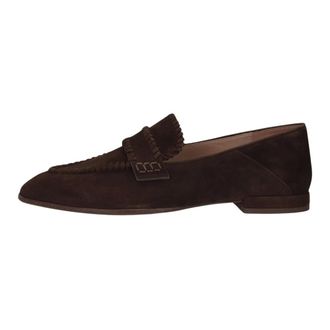 Stefano Lauran Schoenen, Dames, Bruin, 42 EU, Leer, Dk 2692 Loafers