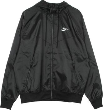Nike Windrunner Hooded Jacket - Dames - Trainingsjackets - Zwart - L - Polyester - Fitness