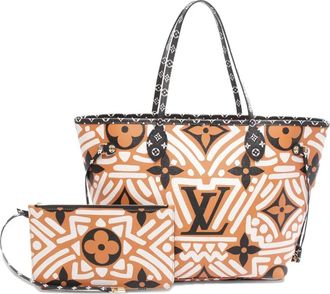 Louis Vuitton Neverfull MM Monogram tote bag - women - PVC - One Size - Neutrals