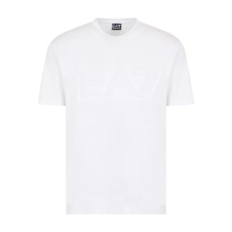Emporio Armani T-shirt - Heren - T-shirts - Wit - 2XL - Tops