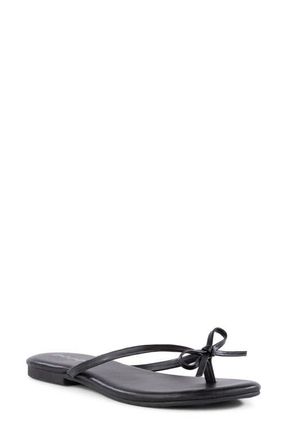 Seychelles Wish List Flip Flop in Black at Nordstrom, Size 6.5
