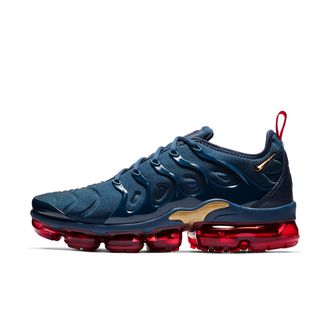 Nike Mens Air VaporMax Plus Shoes in Blue | 924453-405