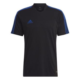 adidas Performance adidas Tiro Essentials Trikot Herren - schwarz/blau -S
