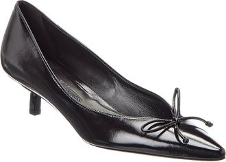 Jacquemus The Low Tourni Leather Pump