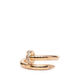 Cartier Pink Gold (18K) Band Ring (Pre-Owned)
