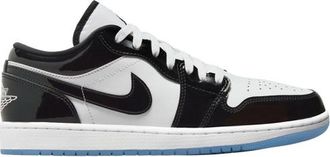 Nike Jordan Mens AJ1 Low SE - Basketball Shoes Black/White Size 10.0