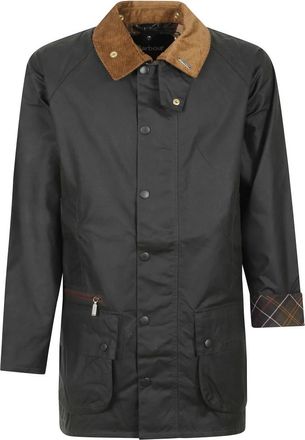 Barbour Icons Beaufort Wax Jacket - Heren - Jassen - Groen - Maat: S Katoen