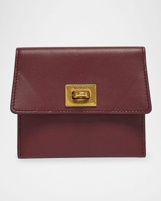 Balenciaga Rodeo Card Holder with Flap