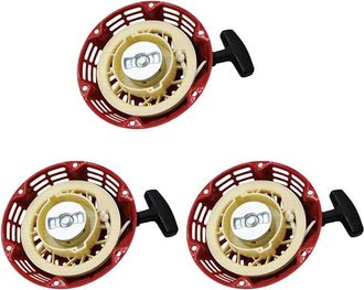 OEM 3x Pull Recoil Sta + L112: Arrancador L118rter Para Generador Gx120 Gx140 Gx160 Gx200 5.5hp 6.5hp