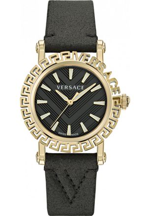 Versace Womens VE6D00223 Ladies Greca Glam Watch - Gold - One Size