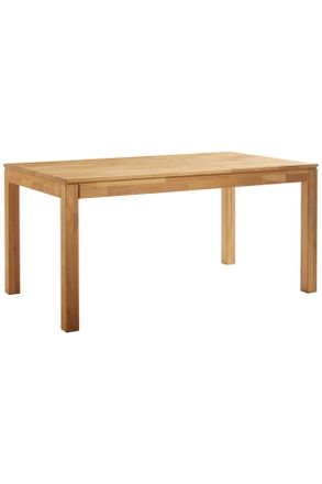 CARRYHOME Esstisch, Wildeiche, Holz, Wildeiche, massiv, rechteckig, eckig, 90x75x160 cm, Holzmöbel, Holztische, Esstische Holz, Massivholztische