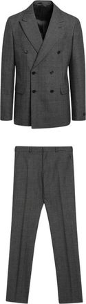 Prada Hombre, Trajes, Gris, Talla: L
