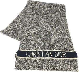 Dior Pre-owned Fabric scarves - Dames - Vintage Accessoires - Zwart - ONE Size - Vintage