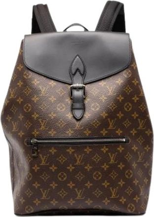 Louis Vuitton Pre-owned Palk Rugzak - Dames - Vintage Rugzakken - Bruin - ONE Size - Vintage