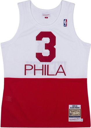 Mitchell & Ness x NBA Philadelphia 76ers 2003-04 Jerseys Allen Iverson 03 AJY4AC19093-P76WHIT03AIV