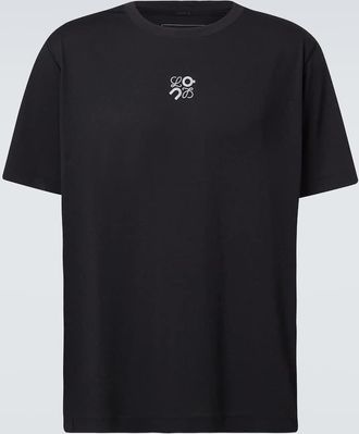 Loewe x On embroidered T-shirt