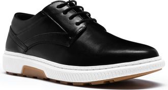 AlltheMen Mens Casual Oxford Dress Shoes Business Shoes Sneakers for Men, Black, 7 UK