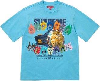 SUPREME FW26 Undisputed S/S T-Shirt Light Blue SUP-FW26-015-BLU