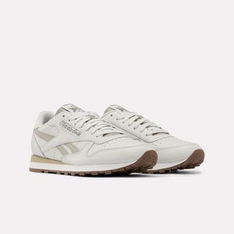 Reebok Classic Trainingsschuh REEBOK CLASSIC CLASSIC LEATHER, Gr. 37,5, softgrau, escapegrau, chalk, Leder, Synthetik, Schuhe Trainingsschuh