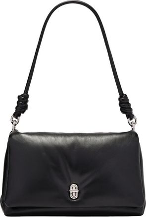 Marc Jacobs The Puffy Dual Leather Bag - Dames - Schoudertassen - Zwart - ONE Size - Leer - Tassen