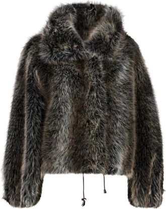 VALENTINI 1972 Nepbont & Shearling Jassen - Dames - Jassen - Bruin - 2XS - Nepbont - Jassen