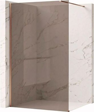 Rea Pared De La Ducha Rea Flexi Brown Brush Copper 100