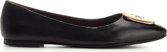 Tory Burch Georgia Leather Ballet Flats
