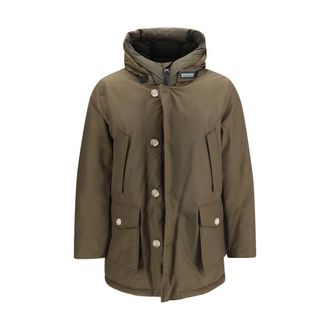 Woolrich Bicolor Cotton Mens Parka