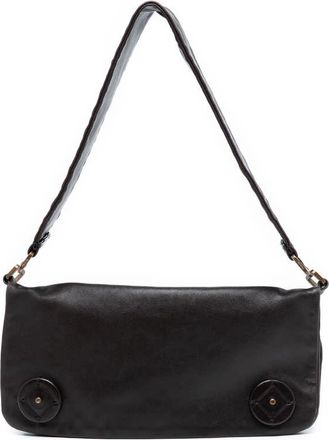 Prada Pre-owned Prada Leather Fold Over Shoulder Bag RPHPTKN416NYZ6NR