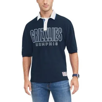 Tommy Jeans Mens Tommy Jeans Navy Memphis Grizzlies Stanley Pique Polo at Nordstrom, Size Xx-Large