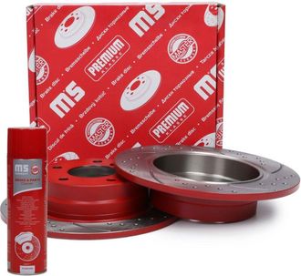 OEM Discos De Freno Traseros 24011002021se-set-ms 2 Piezas