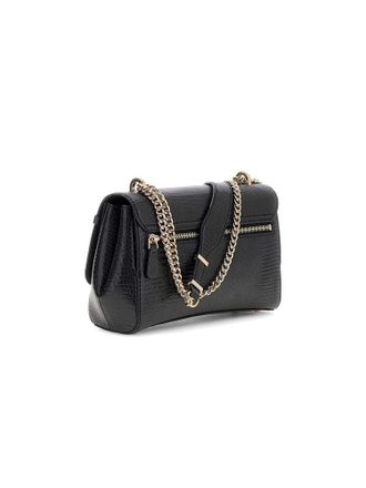 Guess Womens Crossbody Bag Black Polyurethane - Crossbody-Bags