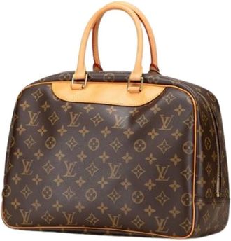 Louis Vuitton Pre-owned Handbags, female, Brown, Size: ONE SIZE Pre-owned Canvas Handbag