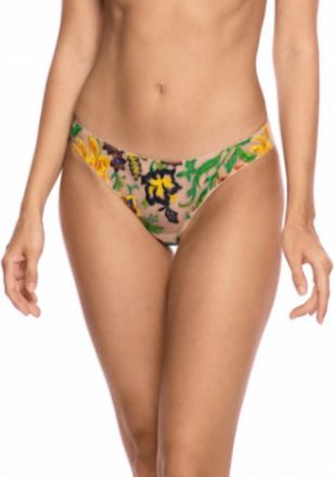 I.D. Sarrieri Energy Flowers Brazilian Brief In Green Garden