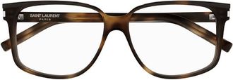Saint Laurent SL599OPT002 Tortoiseshell Acetate Eyeglasses - Brown