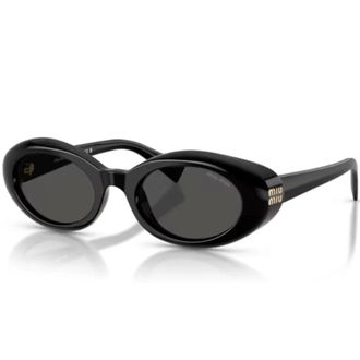 Miu Miu MU B09S Zonnebril - unisex - Accessoires - Zwart - Maat: ONE Size Nylon