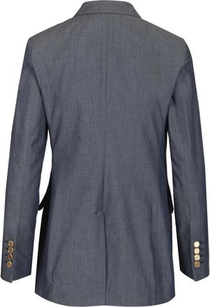 Sartoria Latorre Jassen, Dames, Blauw, S, Katoen, Double-breasted Blazer