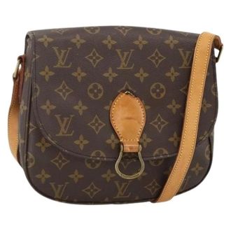 Louis Vuitton Pre-owned Cross Body Bags, female, Brown, Size: ONE SIZE Pre-owned Vintage Monogram Shoulder Bag