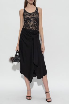 Diesel Skirt O-TALI, Womens, Black