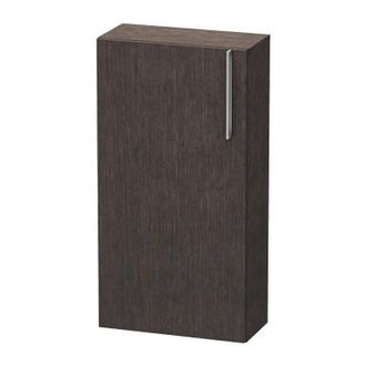 Duravit Armario Semi Alto Duravit Vero, 1155, Bisagra De Puerta Izquierda, 500mm, Color (frente/cuerpo): Roble Oscuro Cepillado Chapa De Madera Aut&eacute;ntica - Ve