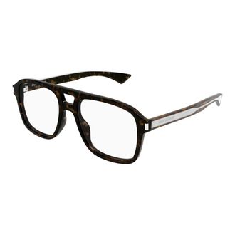Saint Laurent Optical Frame - male - Saint Laurent - Glasses - Brown - 55 MM - Accessories